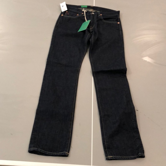BRAND NEW!! Ralph Lauren slim straight jeans 30x32 - Picture 1 of 5